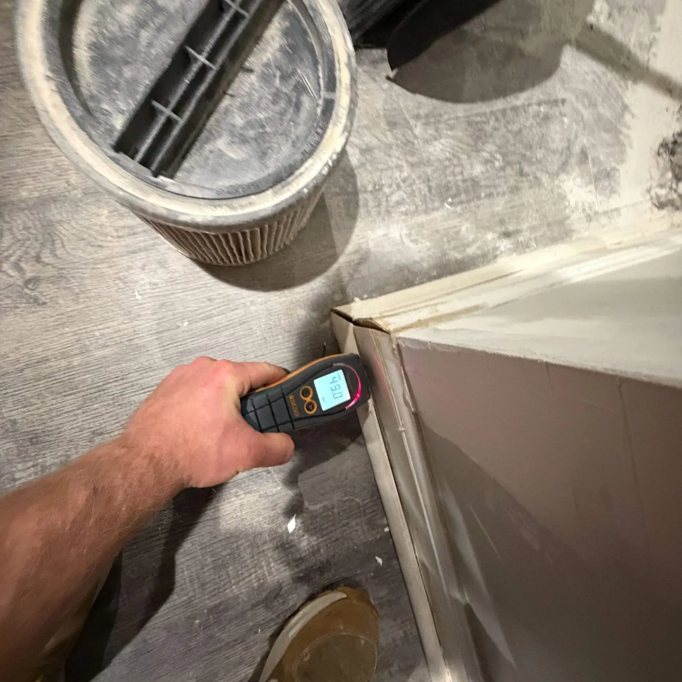 Documented moisture readings in Hamilton County, IN