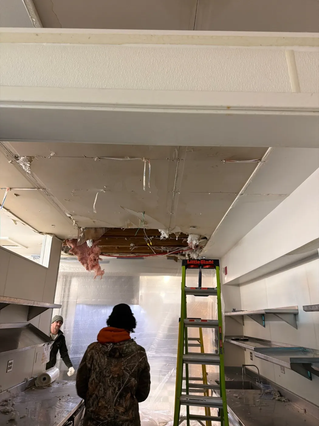 Flooded basement cleanup in Asherwood, Hamilton County